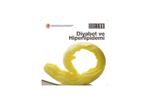 Diyabet ve Hiperlipidemi - Türkiye Endokrinoloji Ve Metabolizma
