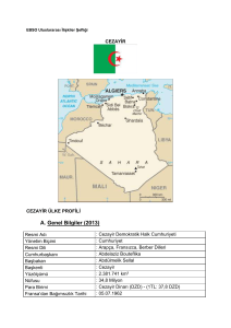 Cezayir Ülke Raporu