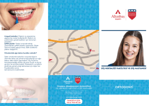 ortodonti - Kemerburgaz Diş Hastanesi