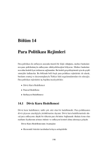 Bölüm 14 - Para politikası rejimleri PDF belgesi