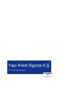 Yapı Kredi Sigorta A.Ş.