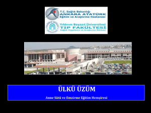 Bebek Dostu Hastane - Ankara Atatürk Eğitim ve Araştırma Hastanesi