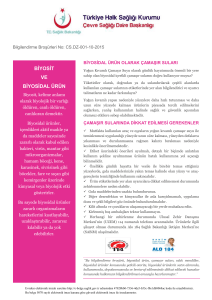 biyosit ve biyosidal ürün - Adana Halk Sağlığı Müdürlüğü