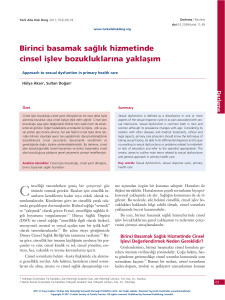 PDF - Birinci basamak sağlık hizmetinde cinsel işlev bozukluklarına