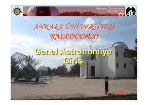 Genel Astronomiye Giriş