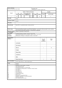 ects(akts)-ders güncelleme tablosunu hazırlama