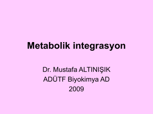 Metabolik integrasyon - mustafaaltinisik.org.uk