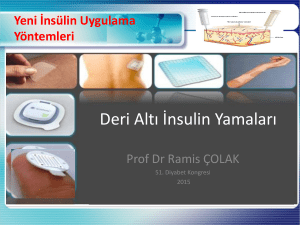 Oral insülin - Türk Diyabet Cemiyeti