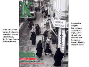 Yunan dergisinde Turkiye