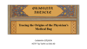 Origins of Medical Bag -
