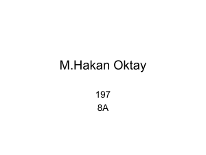 M.Hakan Oktay - Healthy Me! Healthy You! Healthy Us!