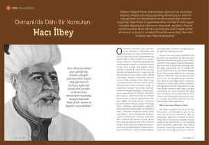 Hacı İlbey - Somuncu Baba Dergisi