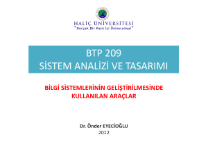 btp 209 sistem analizi ve tasarımı