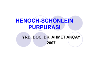 henoch-schönleın purpura