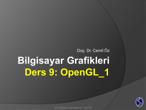 OpenGL - SABİS
