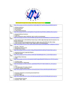Tıbbi Genetik Derneği Online Asistan Hekim Bilgi Yarışması Sorular