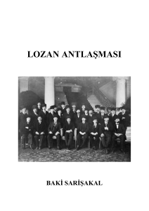 lozan antlaşması