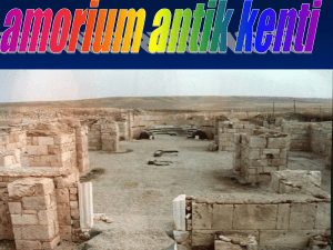 amorium antik kenti slaytı