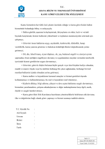 kamu etik sözleşmesi.doc - Adana Bilim ve Teknoloji Üniversitesi