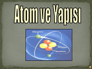 Atom ve Yap*s - hayatimizfen
