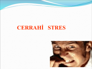 cerrahi stres