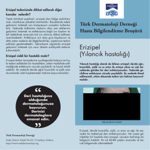 Erizipel - Türk Dermatoloji Derneği