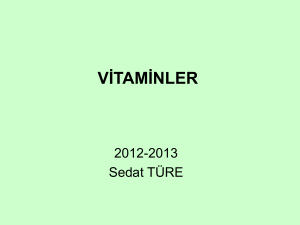 vitaminler - sedatture