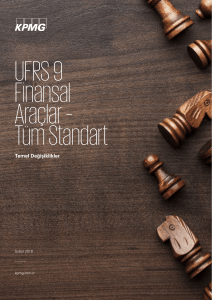 UFRS 9 Finansal Araçlar–Tüm Standart