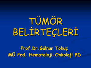 Prof.Dr.Gülnur Tokuç MÜ Ped. Hematoloji