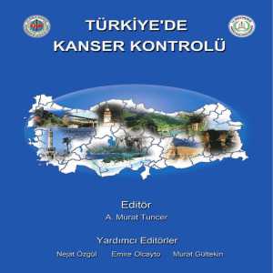 Türkiye`de Kanser Kontrolü 2009