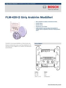 FLM‑420‑I2 Giriş Arabirim Modülleri