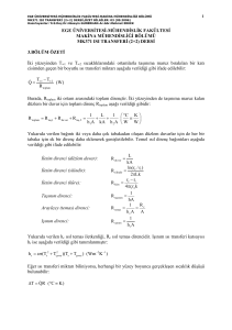 ısı transferi formülleri 3