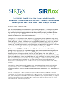Yeni SIRFLOX Analizi, Kolorektal Kanserine Bağlı Karaciğer