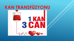 Kan transfüzyonu