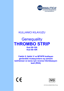 thrombo strıp