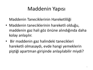Maddenin Yap*s*