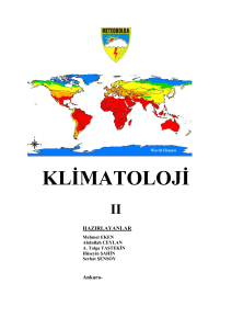1- atmosfer ( hava küre ) - Meteoroloji Genel Müdürlüğü