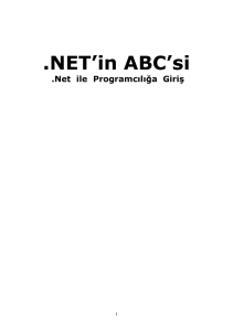 .NET`in ABC`si