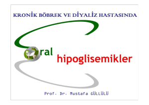 kry`de diyabet tedavisi - Türk Hipertansiyon ve Böbrek Hastalıkları
