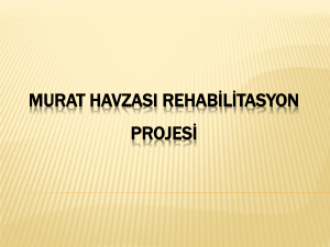 Murat Havzası Rehabilitasyon Projesi