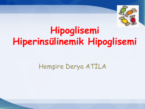 Hipoglisemi Hiperinsülinemik Hipoglisemi