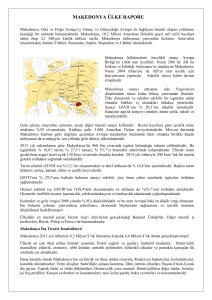 makedonya ülke raporu