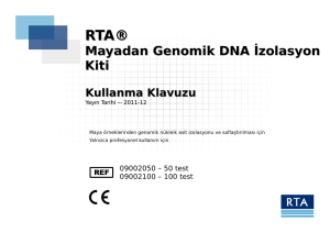 Mayadan Genomik DNA İzolasyon Kiti