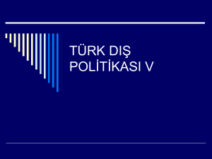 türk dış politikası v