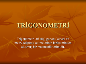 trigonometri - Modul-8