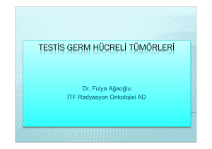 Dr. Fulya Ağaoğlu İTF Radyasyon Onkolojisi AD