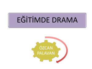 yaratıcı drama, eğitimde drama ve eğitici drama