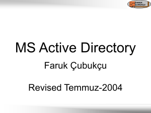 Active Directory Nedir