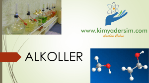 alkoller - Kimya Dersim