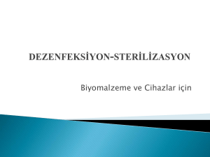 Biyomalzeme ve Cihazlar için - Erciyes Üniversitesi Akademik Bilgi